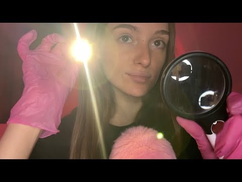 ASMR: TON EXAMEN MEDICAL TRÈS RÉALISTE! (vision périphérique) 👀🥼 