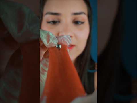 SEU PRIMEIRO PIERCING NA LINGUA👅 #asmr #povs #relax