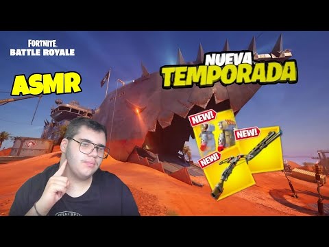 ASMR | GANÉ MI PRIMERA PARTIDA en la NUEVA TEMPORADA 3 de FORTNITE *ESPECTACULAR*