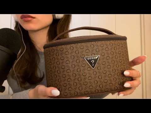 ASMR What’s In My Makeup Bag (Realistic Makeup Collection)