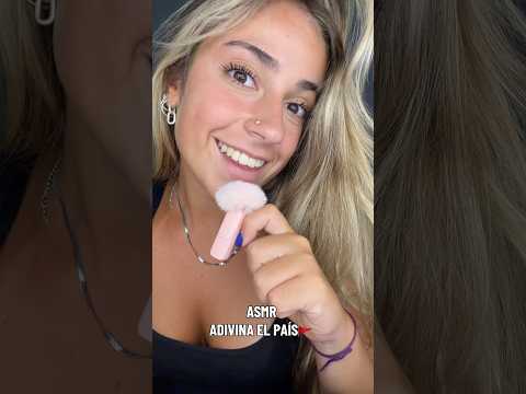 ASMR ADIVINA EL PAÍS #asmr #relax #mouthwhisper #tingles #dormir