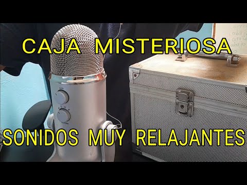 ¡CAJA MISTERIOSA! ASMR EN ESPAÑOL HOMBRE ASMR