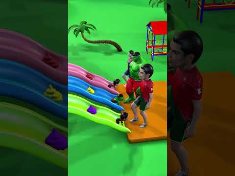 Can Hulk Beat Everyone Down the Slide?