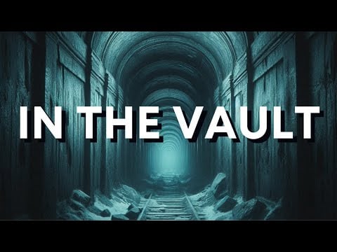HP LOVECRAFT - In the Vault | ASMR + Rolling Thunderstorm Background Ambience