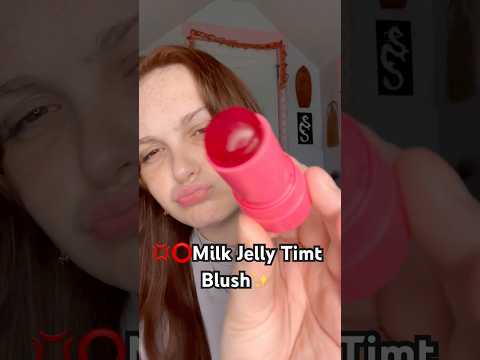 The Milk Makeup Jelly Tint Blush Review #makeup #shorts