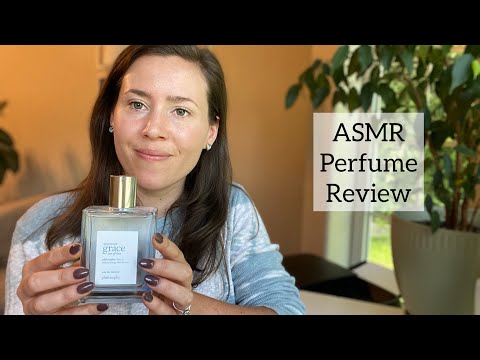 ASMR Perfume Review - Philosophy Summer Grace Sea of Love - Glass Tapping & Whispering