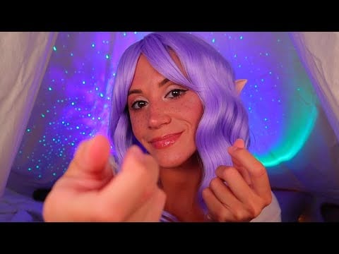 ASMR / Elf Heals You (negative energy pulling & plucking)