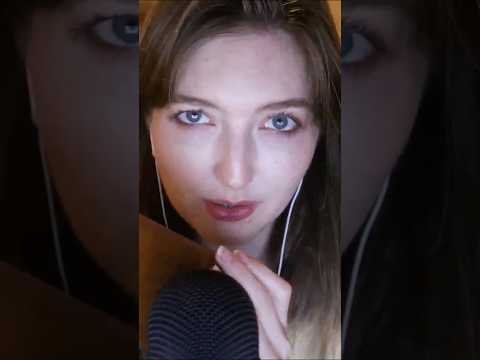 ASMR Tracing Words - Leather Scratching & Tapping