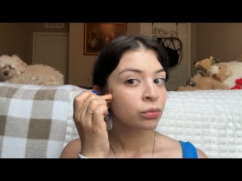 ASMR grwm hair and makeup 🩷