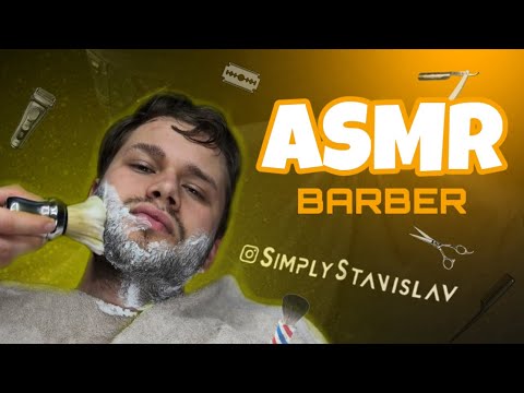 Perfect Shave and Best Sound | ASMR BARBER
