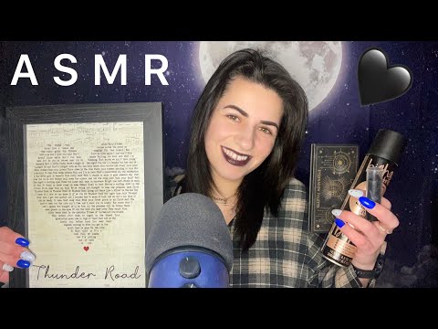 ASMR | BLACK TRIGGERS! 🖤 (Whispering, Tapping & Rambles)