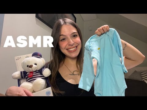 ASMR (voz suave) ABRINDO UMA CAIXA DE ROUPAS QUE O APOLO GANHOU DE UMA SEGUIDORA ✨