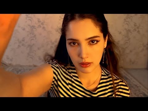 ASMR / You Close Your Eyes as My Lips Make Gentle, Wet Mouth Sounds That Lull You to Sleep