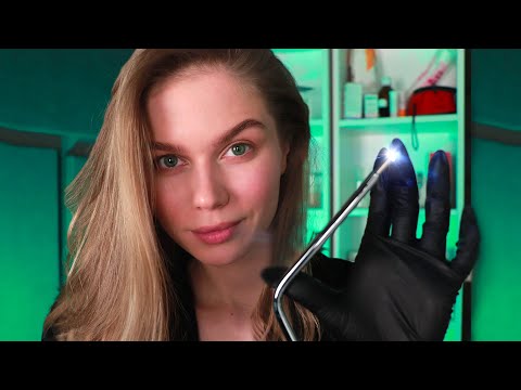 ASMR Shady Doctor Measuring your Face against Your will.  Personal Attention