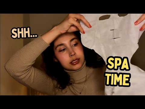ASMR 🫧 Gentle Spa Facial & Massage, Soft Spoken to Whisper (Face Touching, Personal Attention)
