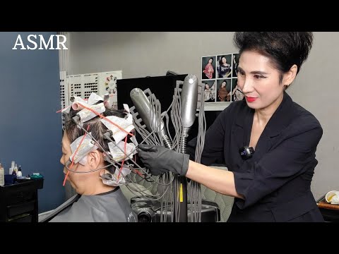 Korean Hair Salon ASMR: Quick & Energizing Sounds for Ultimate Relaxation 🔥⚡