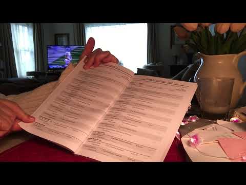 Ad-free ASMR Football book review & page flip; soft spoken