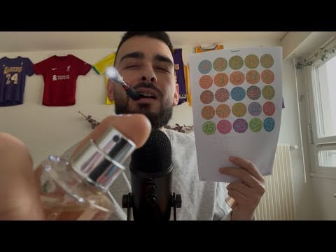 ASMR FR - Examen médical (tout proche du micro) 👨🏽‍⚕️