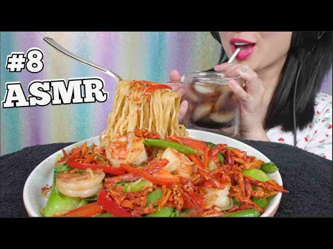 ASMR FLOATING NOODLES #8 *INDOMIE STIR FRY (COOKING + EATING SOUNDS) NO TALKING | SAS-ASMR