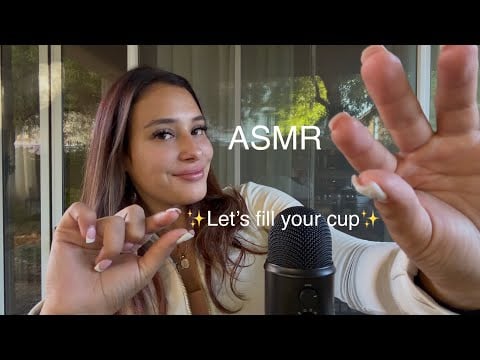 ASMR~ Taking away your negative energy (affirmations, mouth sounds, hand movements)