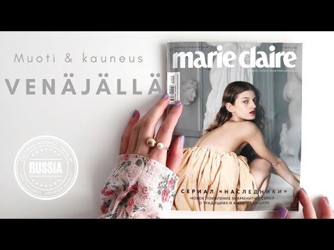 ASMR SUOMI Lehden selailua | Muoti & Kauneus Venäjällä 🇷🇺 🇫🇮