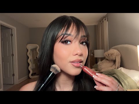 In Depth Makeup Tutorial 💄Trying Soft Spoken ASMR 💤