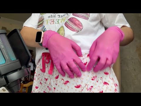 ASMR scratching, triggers in gloves 🧤 Асмр тапінг, скретчінг у рукавичках🫶