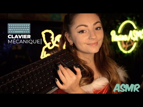 ♡ ASMR  - Tapping Sur Clavier Mécanique ♡