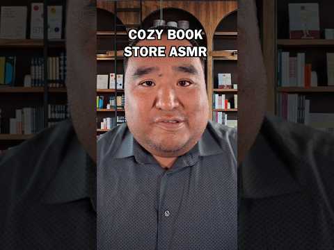 Cozy Book Store Roleplay 📖 #asmr #relax #shorts
