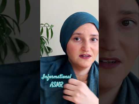 Tying my rectangular tichel #tichel #asmrvideos #softspoken #information #tutorial #jewish