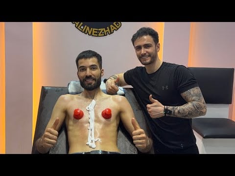 vip massage alinezhad🤍 #asmr #massage