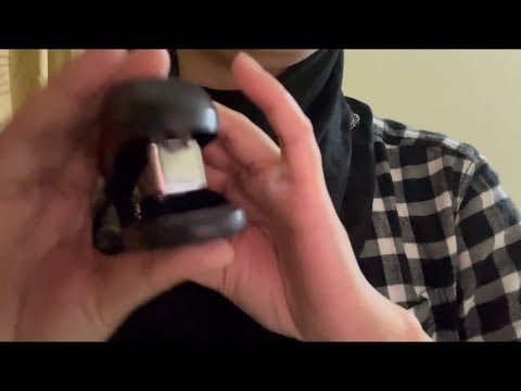 ASMR | Fast Photoshoot with Camera Stapler (Photgraph ASMR)
