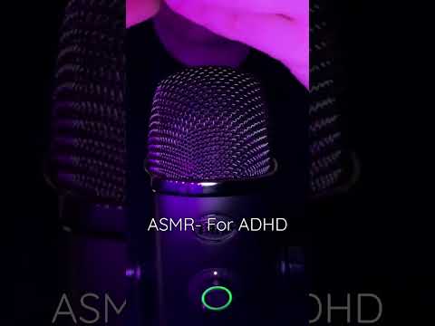 ASMR - For ADHD 🌺 (15 Second Trigger, Collab With @intentionalattentionasmr ) #ADHD #triggers #asmr