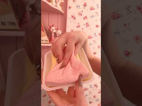 ASMR the stickiest squishy tapping 🍥🥛 #asmr #squishy #relaxation #forsleep