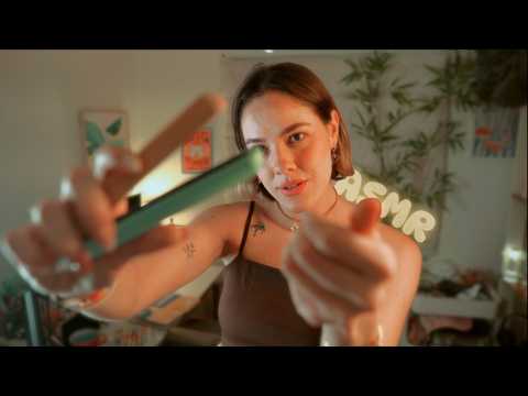 ASMR o melhor salão de madeira para dormir 🌙 voz suave roleplay br