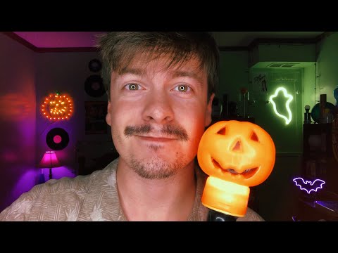 [ASMR] Light Triggers with Pumpkin Light 3 | Visual ASMR Triggers