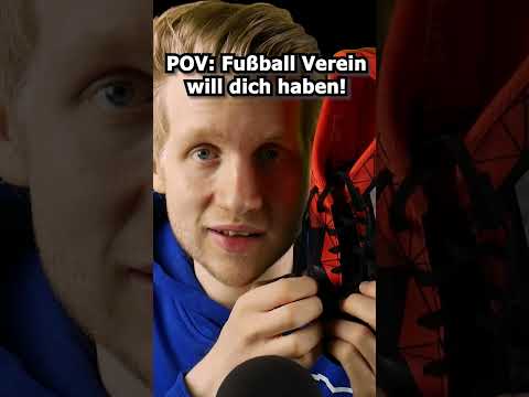 ASMR - POV:  Fußballverein will dich haben! #shorts #asmr #roleplay #deutscheasmr