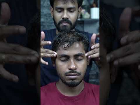 Indian Head Massage ASMR: Your Instant Cure for Insomnia (November 2025) #shorts