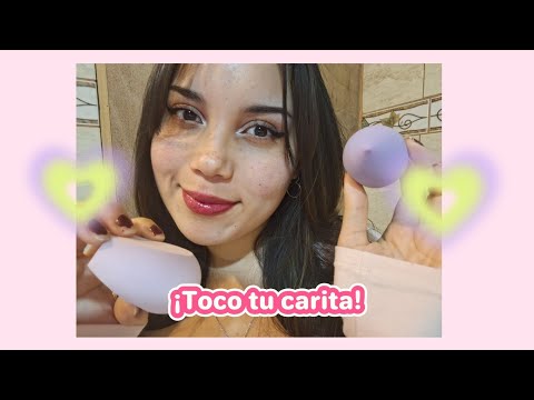 ASMR ¡Toco tu carita!