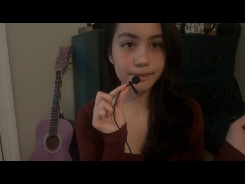 ASMR up close whispers w/ mini mic