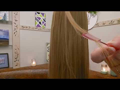 ❤️ ASMR Helping You Relax w/ Mini Comb, Wooden Brush & More ❤️