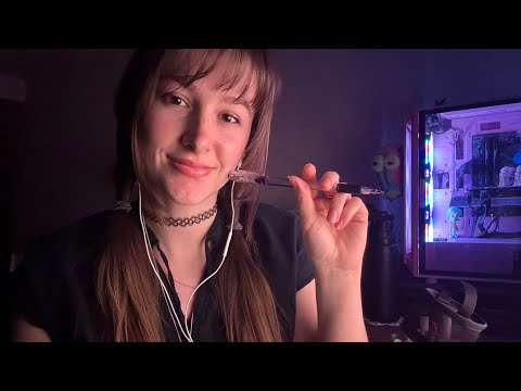 ASMR Doodling on Your Hand (upclose inaudible whispers)