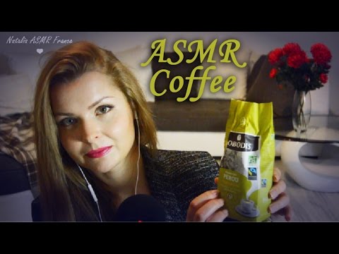 ASMR COFFEE ❤ whisper ❤ ear to ear ❤ crinkles