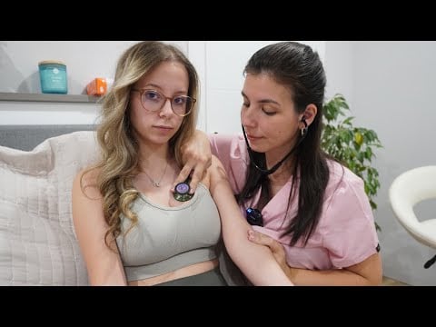 ASMR Real Person Abdominal Assessment | Gentle Medical Examinations For Deep Relaxation & Sleep