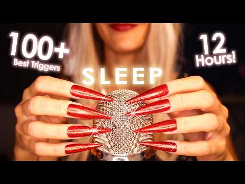 ASMR for Sleep 12 Hours No Mid-Roll Ads for Intense Relaxation 😴 4k (No Talking)