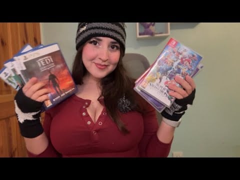 ASMR en Español 🎮👾 VENDEDORA DE VIDEOJUEGOS 🎮 ROLEPLAY