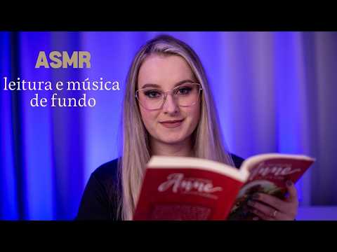 ASMR BINAURAL | A LEITURA MAIS RELAXANTE DA SUA VIDA | SUSSURROS E VOZ SUAVE COM MÚSICA DE FUNDO