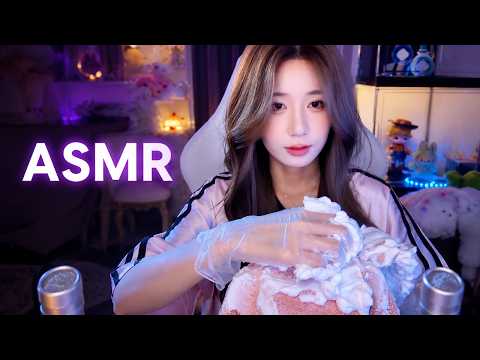 Fall Asleep Fast ASMR 😴 4HR Deep Ear Cleaning, Ear Cupping & Heartbeat (No Talking)