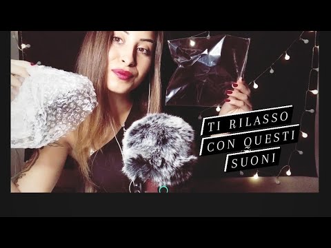 🇮🇹ASMR ITA• TI FARÒ DORMIRE CON IL RUMORE DELLA PLASTICA E ALTRI SUONI 🔊 #RELAX #CARTA #ASMR