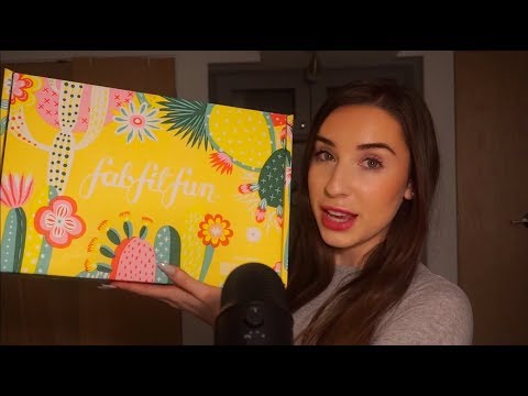 ASMR FabFitFun Spring 2019 Unboxing